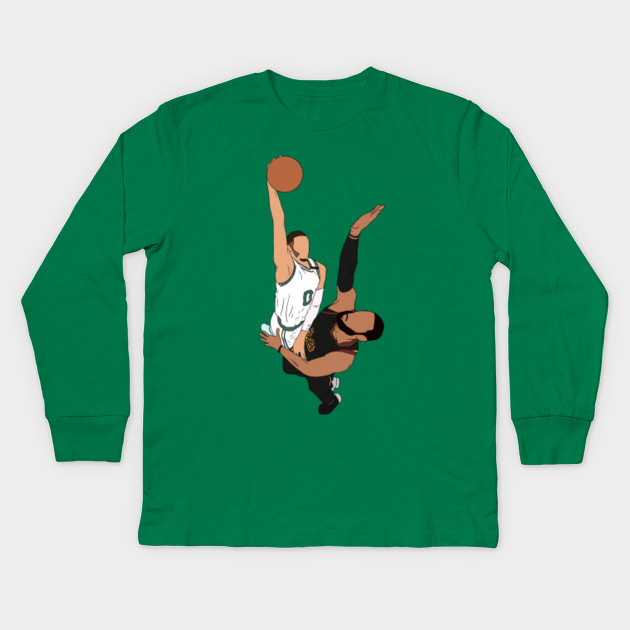 Jayson Tatum Dunks On LeBron